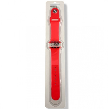 Силиконова Apple Watch каишка iWatch 38/40mm - Корал - 2 части