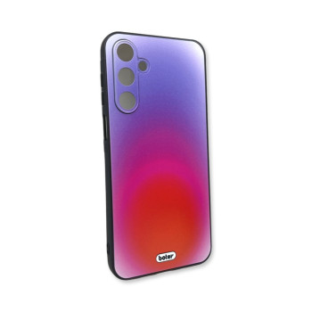 Шарен Кейс TP-40 за iPhone 16 Pro Max (покриващ камерата) - Лилаво Оранжево