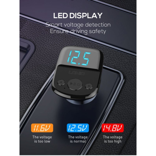 LDNIO Трансмитер и зарядно PD25 WC706Q QC3.0+PD20W - USB към Type-C LDNIO Трансмитер и зарядно PD25 WC706Q QC3.0+PD20W - USB към Type-C
