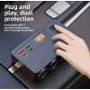 Разклонител за запалка D-30 с 4 гнезда, 2 USB и 2 USB-C 12V/24V PD30W