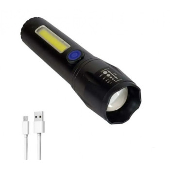 Фенер C82 LED диод + COB светлина 14см