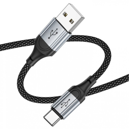 HOCO Кабел “X102 Fresh” PD27W USB към Type-C (1M) - Черен