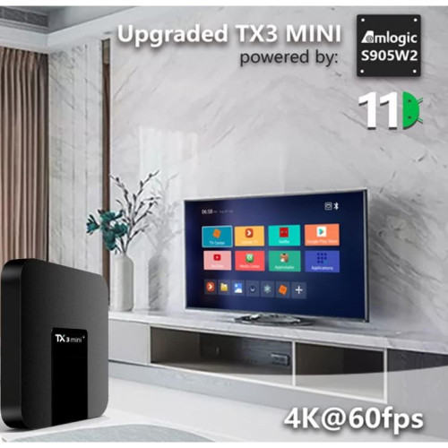 Смарт ТВ Бокс TX3 mini 2GB 16GB Bluetooth 2.1 Quad Core 64 Bits 2.4G/5G WiFi Smart 4K