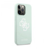 4376 Калъф Guess iPhone 13 Pro Силиконов - Мента
