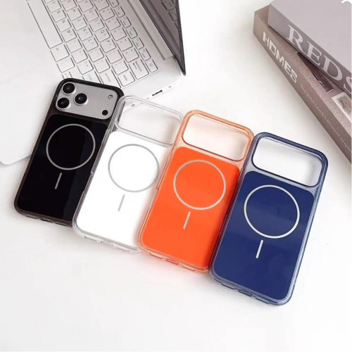 Anti-Slip TPU MagSafe Кейс TP-69 за iPhone 13 / 14 - Черен