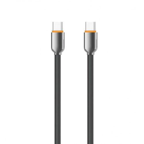 L✮Star LS-21 Кабел за Телефон 60W Fast Type-C към Type-C - Черен