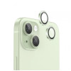 Цветен протектор за Камера iPhone (15 Plus) 15 - Зелен