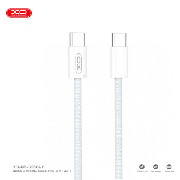 Кабел XO NB-Q260A Fast 60W. Type-C към Type-C