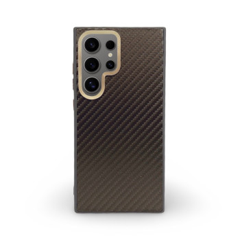 Premium Carbon Case TP-104 за Samsung S26 Ultra - Златист