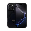 Premium Carbon MagSafe Case TP-100 за Samsung S25 Plus - Space Black
