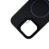 Premium Carbon MagSafe Case TP-100 за Samsung S25 Plus - Space Black