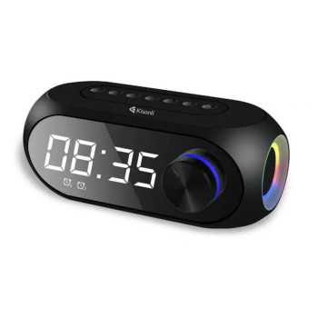 Bluetooth тонколонка / Будилник LP-2S KISONLI Bluetooth, LCD дисплей, 5W
