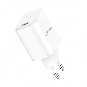 L✮Star Адаптер SCD-20W USB-C PD20W - Бял