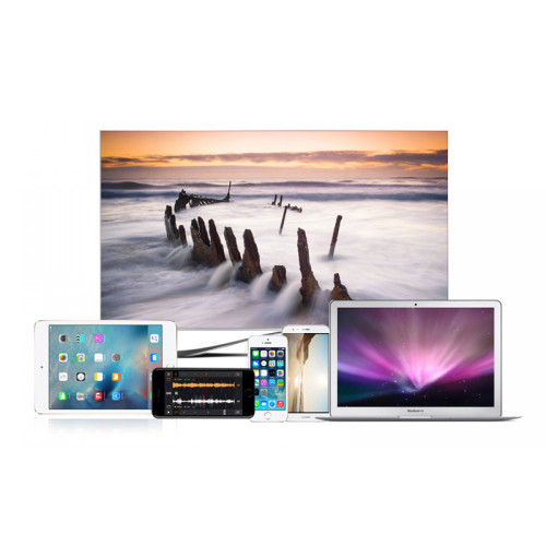 Безжичен WiFi кабел HDMI адаптер към телевизор HDTV видео конвертор за iPhone Samsung Xiaomi Huawei LG Android