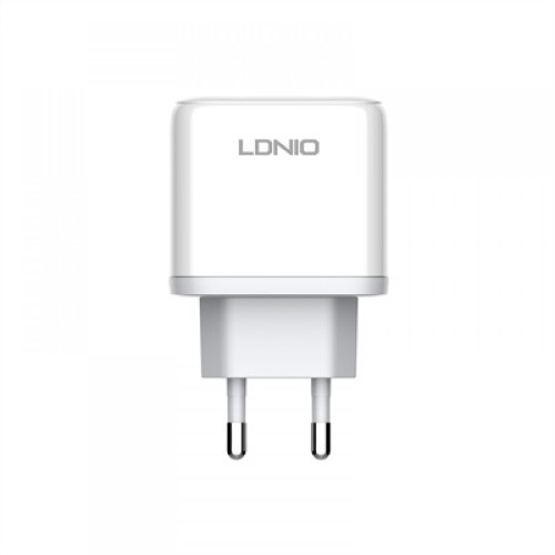 45W LDNIO A2526C С 2 изх. USB+USB-C с кабел USB-C към USB-C
