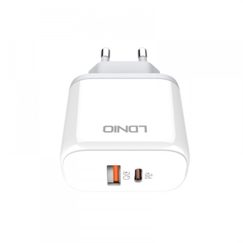 45W LDNIO A2526C С 2 изх. USB+USB-C с кабел USB-C към USB-C
