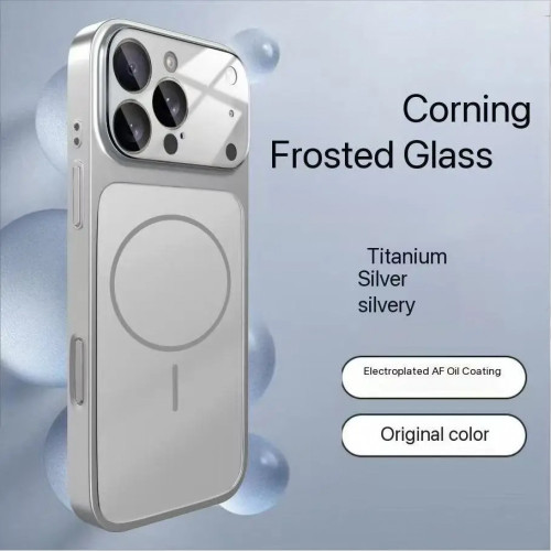 Magsafe кейс твърд гръб и TPU рамка TP-90 за iPhone 15 Pro - Сив Magsafe кейс твърд гръб и TPU рамка TP-90 за iPhone 15 Pro - Сив