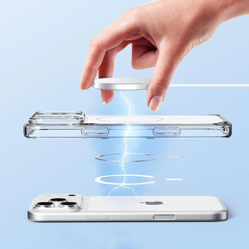 Anti-Slip TPU MagSafe Кейс TP-69 за iPhone 15 Pro Max - Черен Anti-Slip TPU MagSafe Кейс TP-69 за iPhone 15 Pro Max - Черен