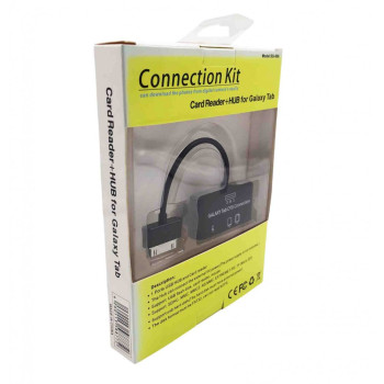 Четец+ HUB Разклонител Galaxy Tab, SD, micro SD, USB OTG - SG-006