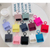 Z15 Silicone case+Пръстен за Samsung Z Flip 4 от 2 части - Червен