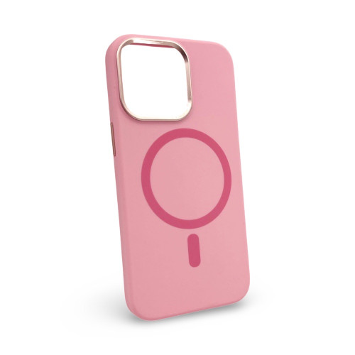 Луксозен Premium кейс+Magsafe TP-102 iPhone 16 Pro Max - Розов