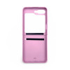 D80 Калъф с камъни за Samsung Z Flip 6 от 2 части - Розов