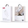 XO Зарядно устройство XO Wall charger L109 2x USB-A, cable USB Type-C, 2.4A (white