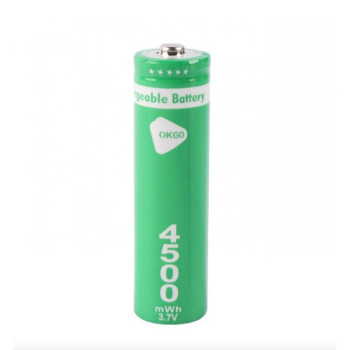 OKGO Зелени кръгли универаслни Батерии 18650 3.7v Li-on 1200mAh