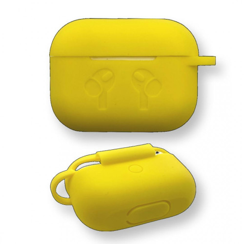 Силиконов калъф за Airpods Pro 2-gen SC03 - Жълт