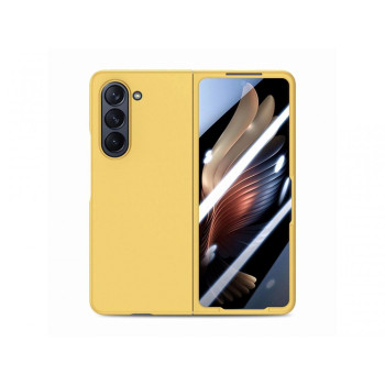 Z16 PVC case за Samsung Z Fold 6 от 2 части - Жълт