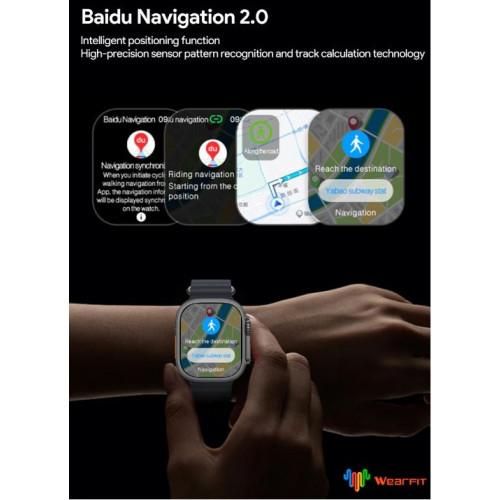 Всичко в 1 /// HK10 Pro Max (Silver) Smartwatch Смарт Чаовник 46mm – 2.02" AMOLED дисплей