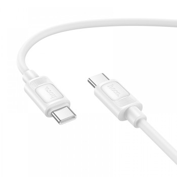 HOCO кабел X122 60W Type-C към Lightning (1M) - Бял