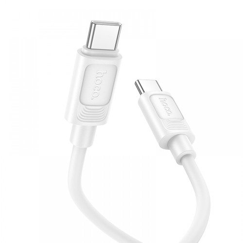 HOCO кабел X122 60W Type-C към Lightning (1M) - Бял HOCO кабел X122 60W Type-C към Lightning (1M) - Бял