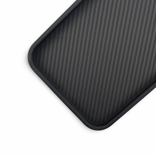 Premium Carbon Case TP-103 за iPhone 16E - Space Black