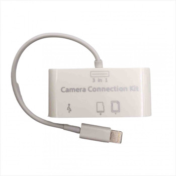 Card Reader+ HUB Разклонител към iPad iPhone i5-12