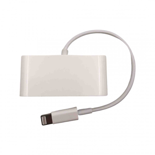 Card Reader+ HUB Разклонител към iPad iPhone i5-12