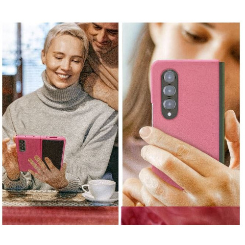 Z15 Silicone case за Samsung Z Fold 7 от 2 части - Розов