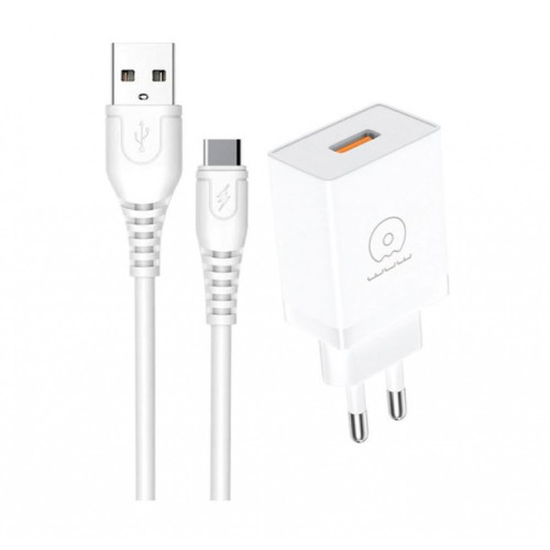 WUW T66 3.5A Зарядно с кабел USB към Type-C