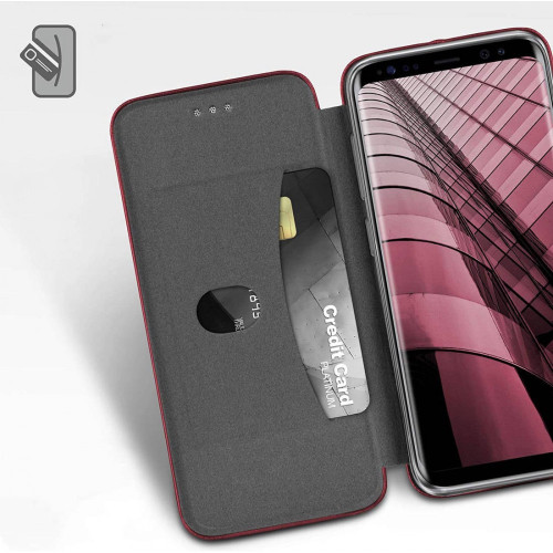 Калъф Тип Тефтер L-99 Realme 12 Pro+ 5G - Бордо