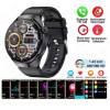 MK53 Смарт часовник 3 Каишки GT4 Bluetooth 47мм - Черен