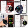 MK53 Смарт часовник 3 Каишки GT4 Bluetooth 47мм - Черен