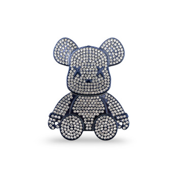 HOL-01 Фигурка за гръб на телефон форма Мече - Зелен
