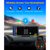 C990 10-инчов Apple Carplay/Android Auto Безжична автомобилна стерео GPS навигация автомобилен екран , Bluetooth, Siri/Google Assistant