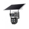 IP Солaрна Камера HY-DS022 SIM 6MP 1080P ( APP:V380PRO ) HD 360 градуса с микрофон и високоговорител и LED светлина