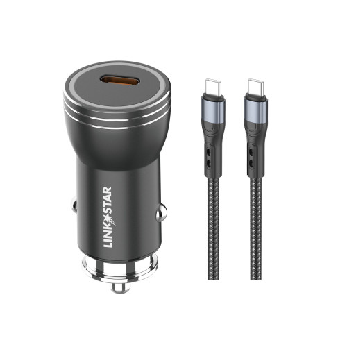LINK✮STAR CC40 35W Бързо зарядно PD30W Type-C към Lightning