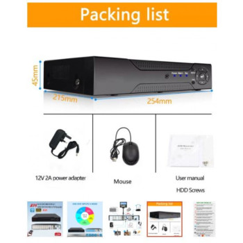 AHD6016T-LY 16CH 5MP 1080p Full HD AHD/TVI/CVI/NVR/DVR H.264 H.265 5 в 1 (приложение XMeye) AHD6016T-LY 16CH 5MP 1080p Full HD AHD/TVI/CVI/NVR/DVR H.264 H.265 5 в 1 (приложение XMeye)