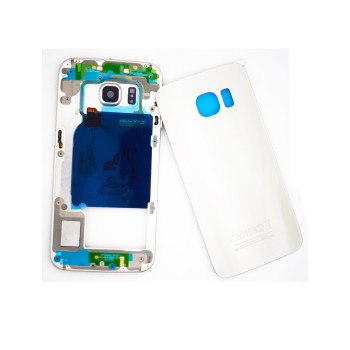 Корпус за Samsung S6 EDGE - Бял