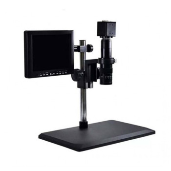 Цифров микроскоп YAXUN AK-23 с 8" LCD монитор, 2-мегапикселова CMOS камера, VGA изход, 10X--90X непрекъснато увеличение