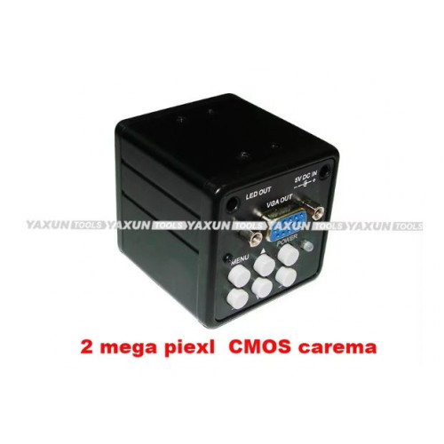 Цифров микроскоп YAXUN AK-23 с 8" LCD монитор, 2-мегапикселова CMOS камера, VGA изход, 10X--90X непрекъснато увеличение
