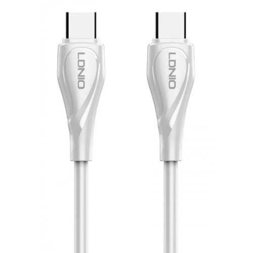 LDNIO Кабел LC611C PD 65W USB-C към USB-C 1M